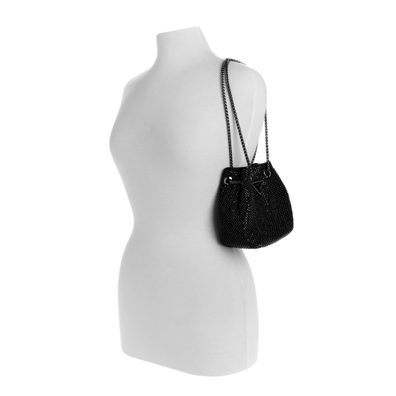 GUESS Zalina Mini Pouch Black, black