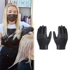 Milageto 2 Pieces Hair Curling Finger Cover,Hair Styling Gloves, 5 Fingers Barber Glove Straightening Curling Gloves,for Hair Styling
