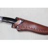 CARL THOMAS LEATHERS Custom Leather Vertical Knife Sheath Made to