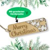 DIWULI Christmas Gift Tag Reindeer