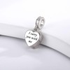 oGoodsunj Sterling Silver Cremation Urn Charm for Ashes Bead Charms