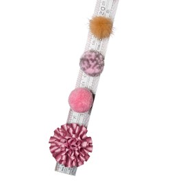 Refrigerator Magnets - Chic Decorative Fridge Magnet Set - 6 Fridge Magnets for Cabinets, Whiteboards & Lockers - Colorful Magnets for Gift, Home Decor & Practical use - Pink Shabby Chic