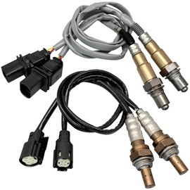 MecXora 2 * 234-4490+234-5108+234-5113 Oxygen O2 Sensor Compatible with Ford F-150 3.5L V6 Turbocharged 2011 2012 2013 2014 Replaces 8F9Z9F472C 8F9Z9F472B BE5Z9G444A 234-5076