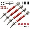 YOEASYHobby Front Rear Driveshafts Axles #45 Steel CVD Slider Drive
