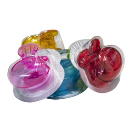 Vivid Toothbrush Head Cover Cap: Toothbrush Protector Brush Pod Case Protective Plastic Clip Bathroom Cool Stuff for Household Travel - Pack of 12