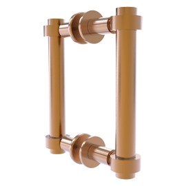 Allied Brass 404-6BB-BBR Contemporary 6 Inch Back Shower Door Pull, Brushed Bronze