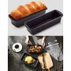 YUHOHO 3 piezas Molde Para Panque Pan De Caja Antiadherente