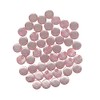 MMvolesy Pink 50Pcs Shiny Cat's Eye Resin Buttons for Kids