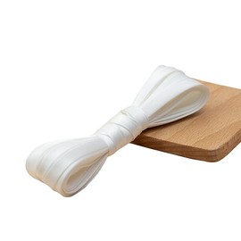 10Meters White Satin Piping Trim for Sewing 1CM Wide Satin Piping Tape Cord for Trimming Edge