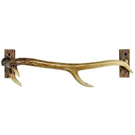 DeLeon Rustic Heavy Duty Antler Wall Mounted Towel Bar / Rack - 22 1/2inch One Piece Construction Varied 22 1/2inch (L) x 6 1/2inch (T) x 4inch (D)