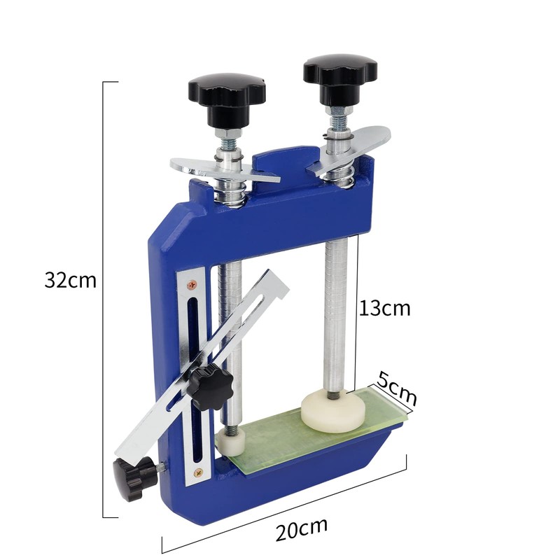 SDRTOP 2pcs 45 Degree Stone Mitre Clamp for Granite Marble
