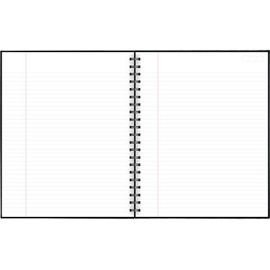 Cambridge Notebook, Hardcover, 8.5 x 11 inch, 96 Sheets, Black