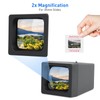 35mm Slide Film Viewer, 2X Magnification Slide Viewer, Desk Top
