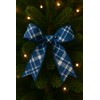 Designer’s Shop Holiday Tartan Plaid Wired Edge Ribbon 2.5” x