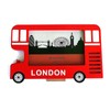SAJAK 4x6 London Bus Picture Frame Tabletop Desktop Photo Holder