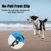 PoyPet No Pull Dog Harness, Reflective Vest Harness with 2