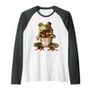 Frog Chocolate Raglan Baseball Tee