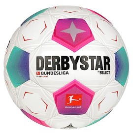 Derbystar Unisex Youth Bundesliga Club S-Light v23 Football, White, 5