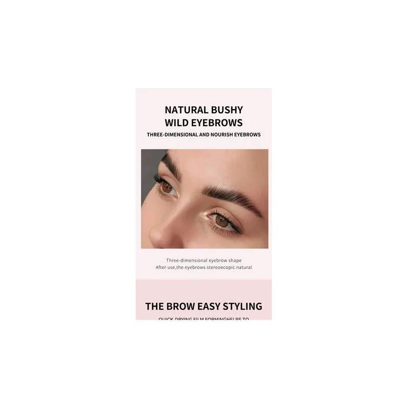 Gel Para Cejas De Fijación Natural (transparente, Incoloro)