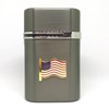 American Flag Vector Thundra Desktop Lighter Triple Torch Cigar Lighter