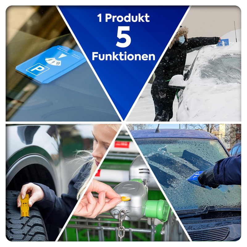 PROCAR EQUIPMENT Parking Disc Car German Quality Multifunction (Parking Disc
