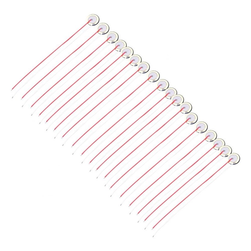 Alomejor Piezo Disc High Sensitivity Guitar Piezo Element Sensor with