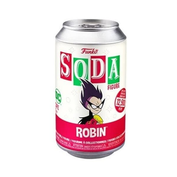 Funko Soda: Teen Titans Go! Robin 4.25" Figure in a