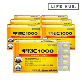 Life Hub [라이프허브]라이프허브 비타민C 1000 7박스(1,100mg x 210정) 7개월분 없음