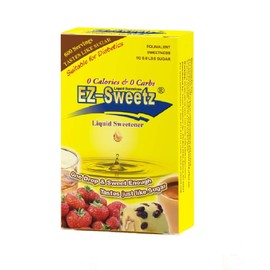 EZ-Sweetz (0.75 oz - Liquid Sweetener 600 Servings/Bottle) | 3 Pack