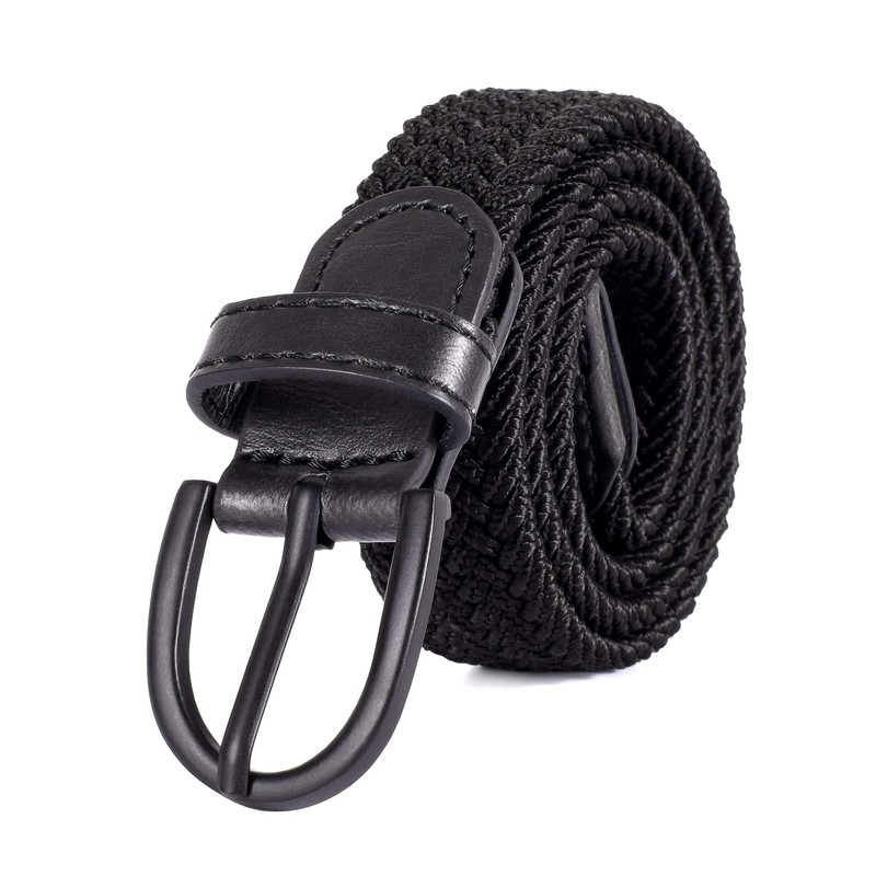 Mile High Life Junior Braided Elastic Stretch Belt | Pin