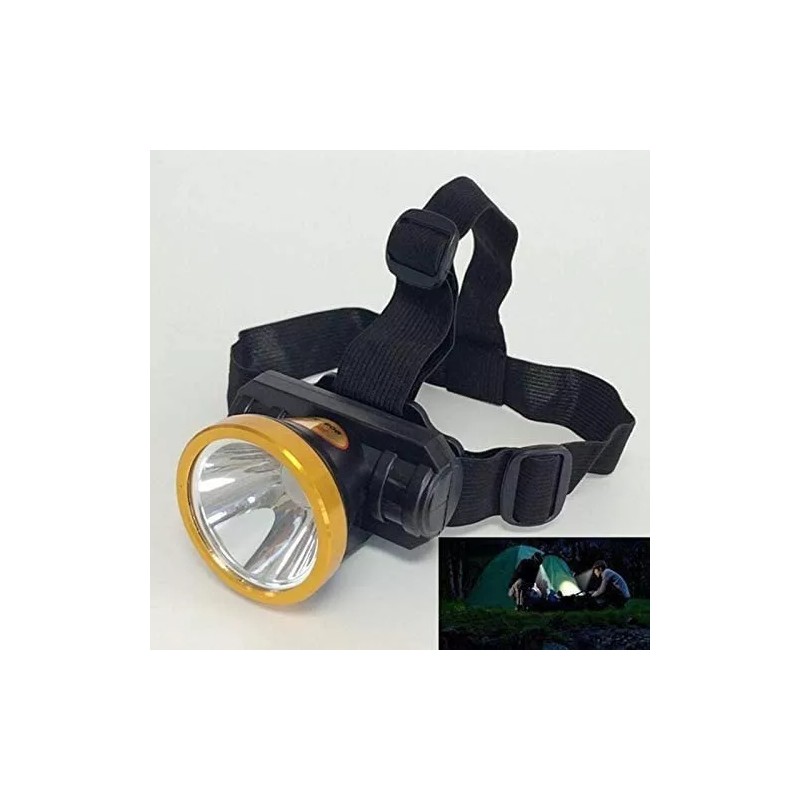 AJC Linterna Led Recargable Cabeza Minero 110876
