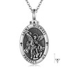 DAYLINLOVE Urn Necklaces for Ashes 925 Sterling Silver St Archangel