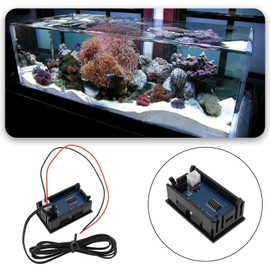 YINETTECH 2Pcs -50~110 °C DC 5-12V Digital Display Thermometer Suitable for Temperature Measurement of Fish Tanks Refrigerators and Water