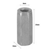 10pcs M6 Long Rod Nut, Hex Coupling Nut Female Thread