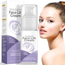 ITECFREELY Instant Face Lift Cream, Natural Effective Wrinkle Cream for Face to Lift & Tighten Skin, Visibly Firming Wrinkles and Sagging Skin, Smooth Fine Lines for Neck