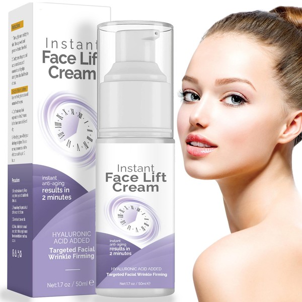ITECFREELY Instant Face Lift Cream, Natural Effective Wrinkle Cream for