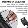 Palancas Quita Llantas Espatulas Desmontables para Bici 3 en1 /