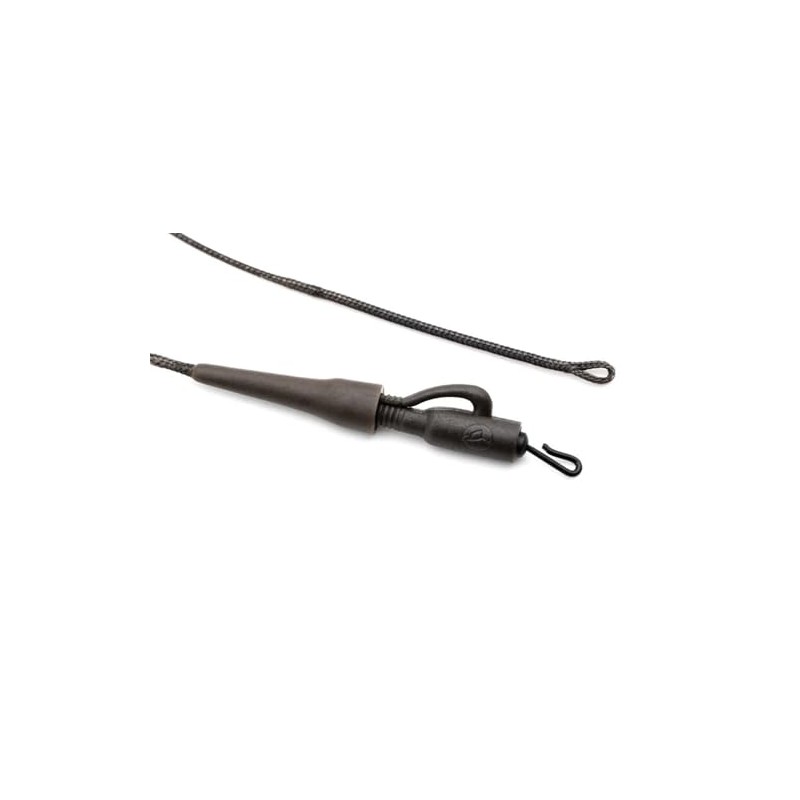Korda Basix Lead Clip Leaders | Camo Green | 50cm
