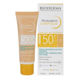Bioderma Photoderm Cover Touch Tono Claro 50spf 40ml                                                                                                  