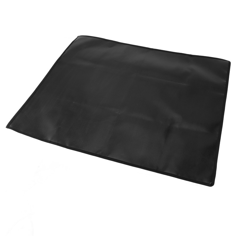 Under Grill Mat Double Sided Rectangular Silicone Fireproof Grill Pad