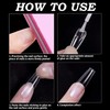 Pack of 240 False Nails Tips, 12 Sizes Nail Extensions