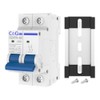 AC Miniature Circuit Breaker, CGELE 50 Amp 2 Pole 120/240V