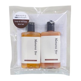 Nature's Four Scalp & Hair Care Mini Set, No Additives, Made in Japan, Scalp Care, Neo Natural, 1.7 fl oz (52 ml) x 1 Bottle