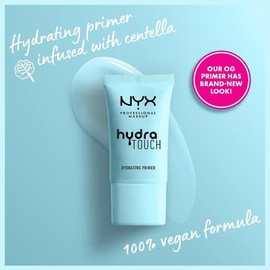 NYX 프로페셔널 메이크업 하이드라 터치 하이드레이팅 프라이머, 페이스 프라이머 NYX Professional Makeup Hydra Touch Hydrating Primer, Face Primer [0.84 Fl Oz (Pack of 1)]