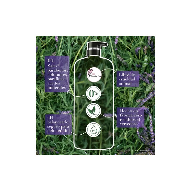 Acondicionador Herbal Essences Lavanda & Aceite de Almendras 600 ml