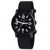 Bertucci Men's A-6A Experior - Black Dial, Black Case, Nylon