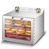 YIYIBYUS Food Dehydrator for Jerky, Food Drying Machine for Home Use,Large Drying Space, 400W Dehydrated Dryer, 8 Stainless Steel Trays, 86-194℉ Temperature Control for Meat,Fruit,Yogurt (8 Floor)