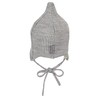 Sterntaler Unisex Baby Zipfli Knitted Hat, Silver melange