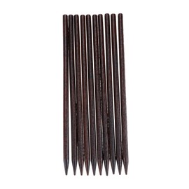 Set of 10, 1 Kanzashi, Wooden Handmade, Simple, Hair Ornament, Hairpin, Yukata