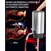 CIRCLE JOY Electric Wine Aerator Pourer Rechargeable One-touch Wine Decanter